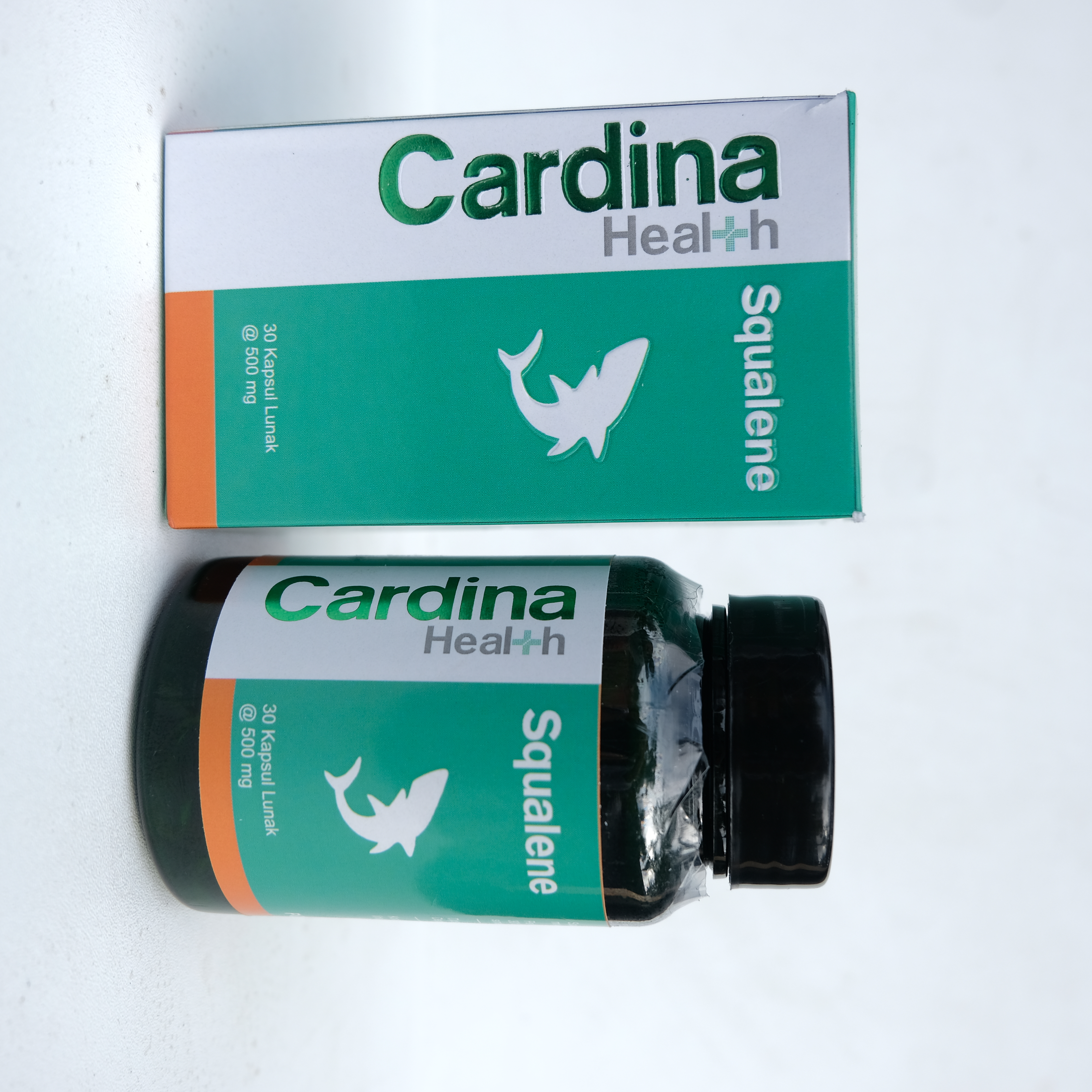 Cardina Squalene Vitamin Daya Tahan Tubuh, Minyak Ikan Penambah Daya Ingat, Vitamin Imun Tubuh - Cardina Squalene 30 Softgel