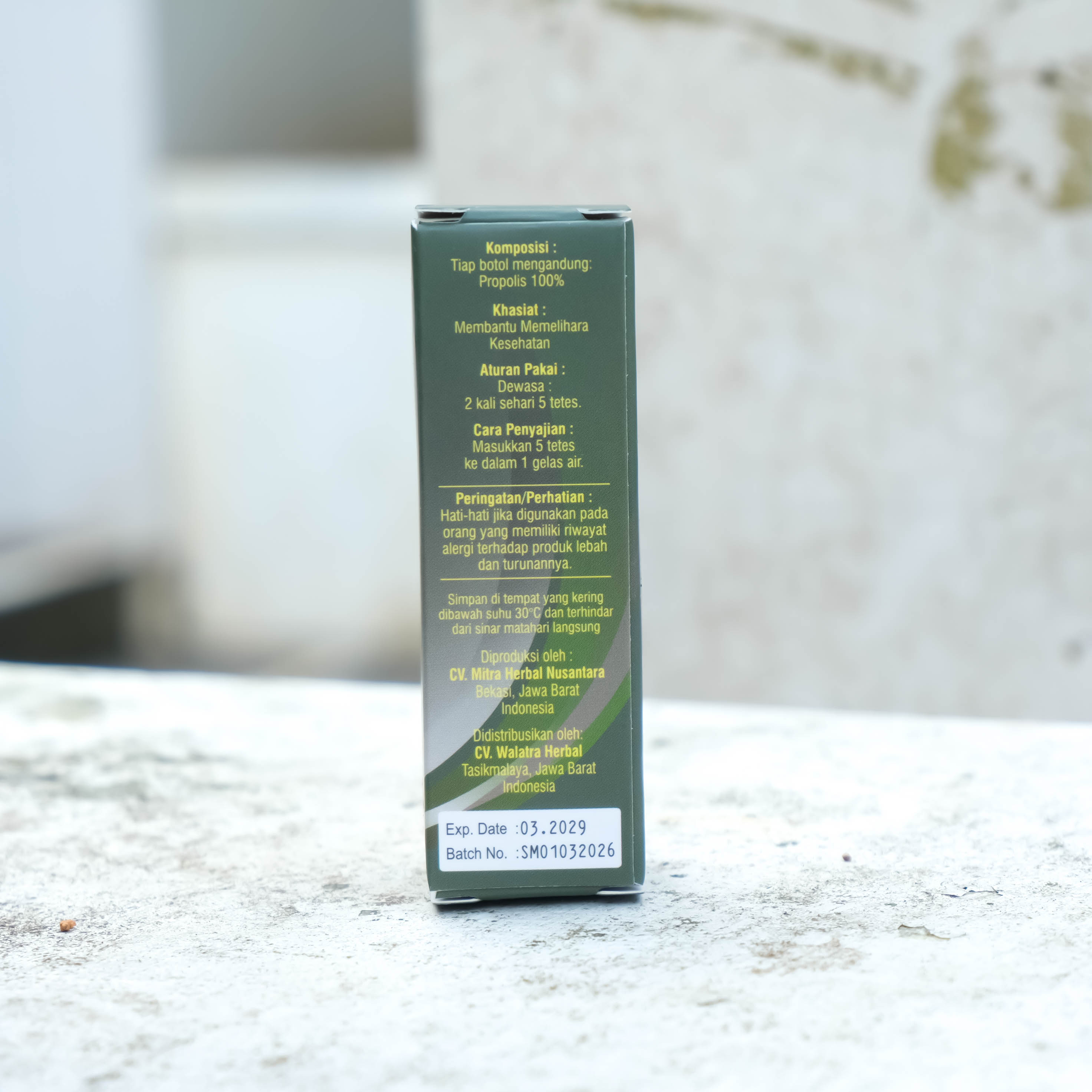 Propolis SM Brazil 100% Prpolis Brazil Murni Berkhasiat Untuk Kesehatan Leglitas Resmi BPOM & Halal MUI 5