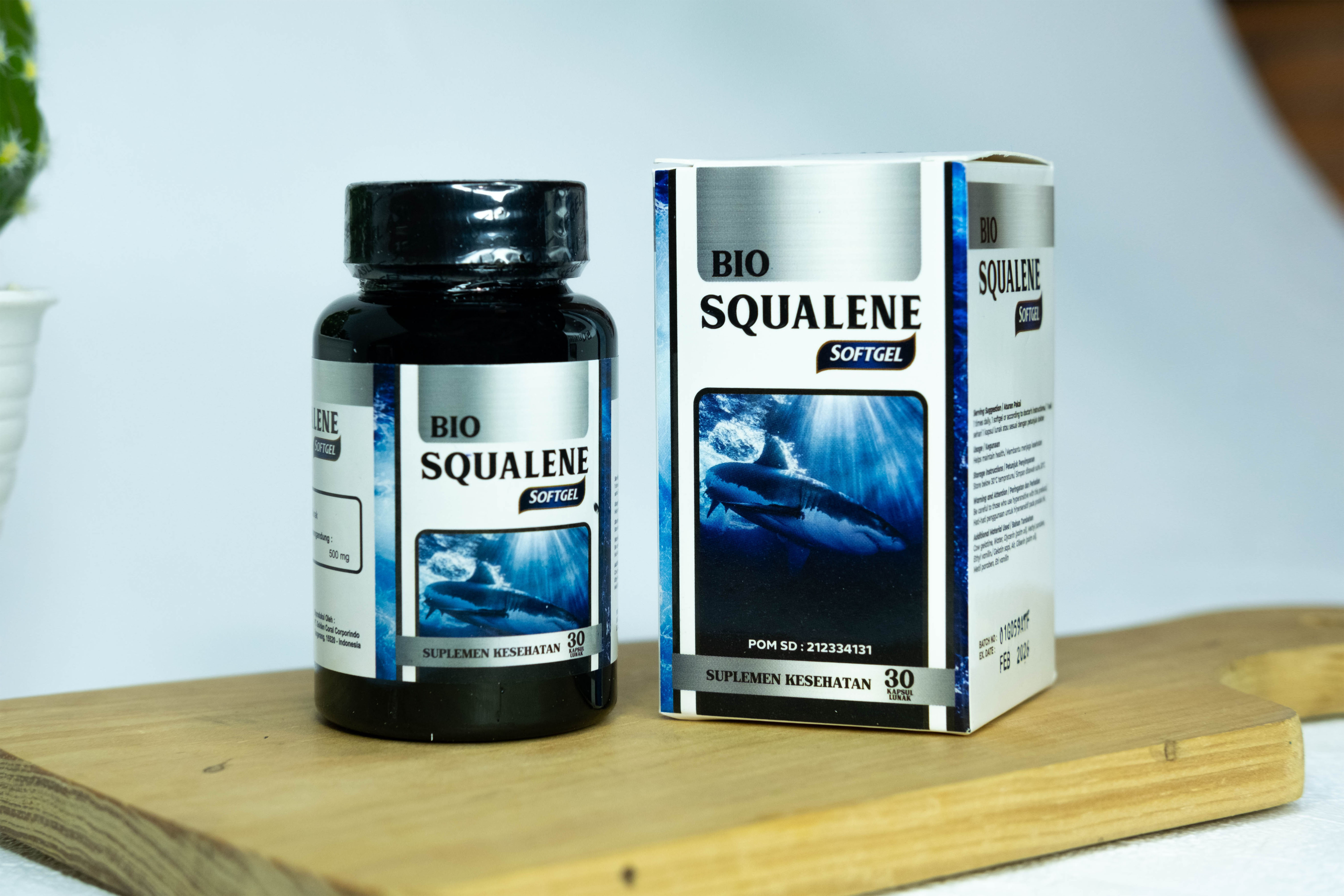 Bio Squalene Softgel Original Minyak Hati Ikan Hiu Bpom Halal Mui 4